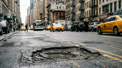 nyc pothole repair mamdani crew working