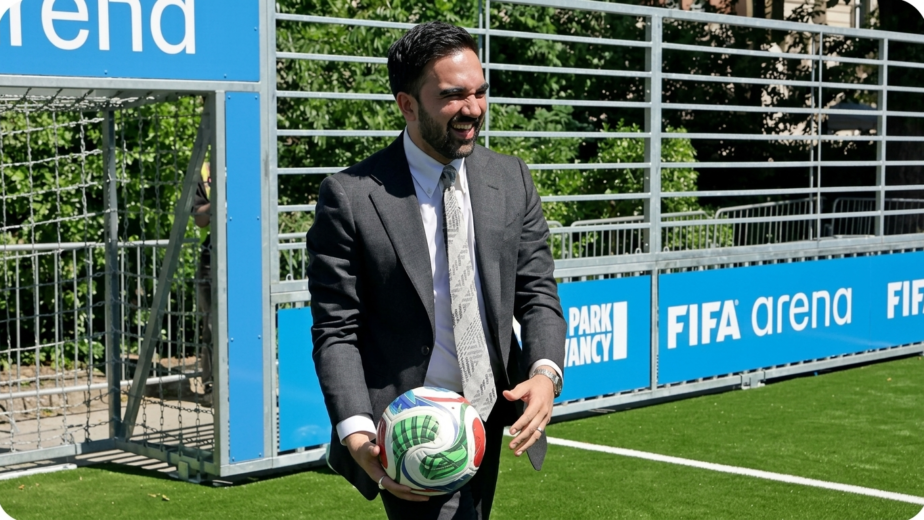 Mamdani talks Soccer